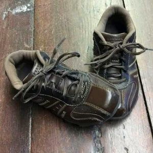 SPERRY boys brown lace ups